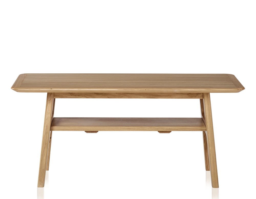 Rectangular oak coffee table natural tint 100x50 cm 100x50 cm Rectangular oak coffee table natural tint 100x50 cm 100x50 cm