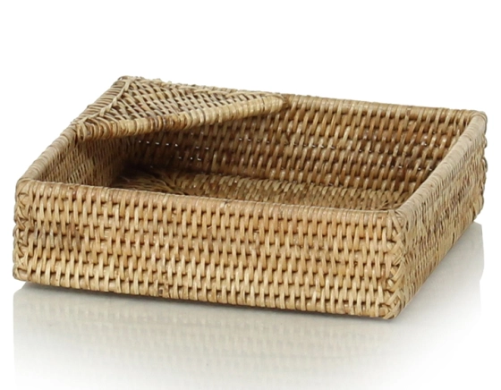 Natural rattan napkin ring