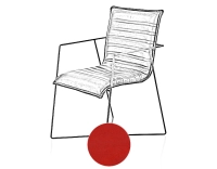 Fauteuil de bureau cuir rouge Fauteuil de bureau cuir rouge