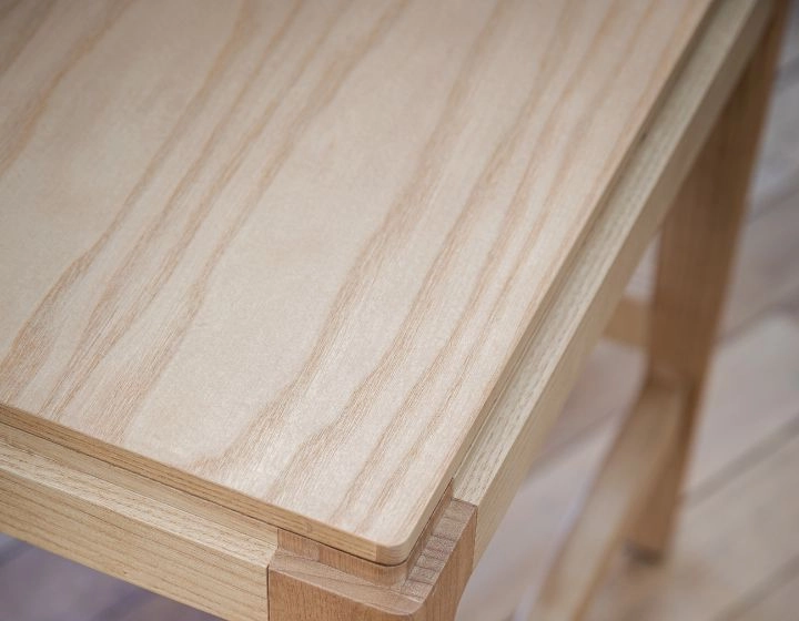 H45 cm design stool natural wood stain wooden seat H45 cm design stool natural wood stain wooden seat
