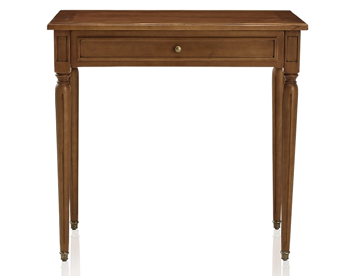 Bureau ancien style Louis XVI plateau bois L80 cm Bureau ancien style Louis XVI plateau bois L80 cm