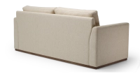 Canapé convertible 3 places tissus chiné beige Canapé convertible 3 places tissus chiné beige