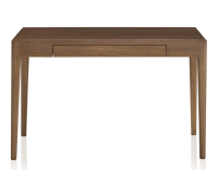 Bureau design en chêne teinte noyer L120 cm Bureau design en chêne teinte noyer L120 cm