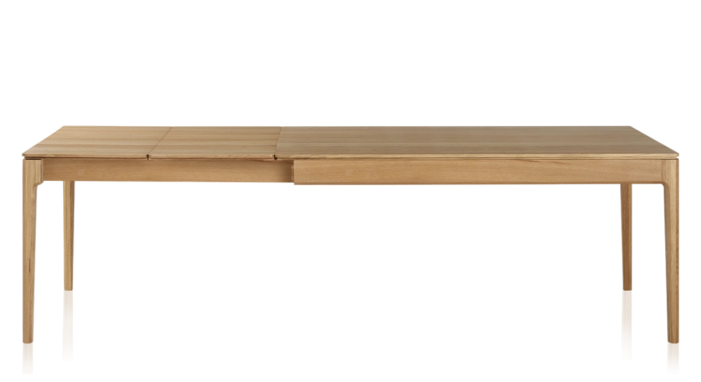 Table extensible en chêne 6 à 10 personnes avec plateau et allonges bois teinte naturelle 140x90 cm Table extensible en chêne 6 à 10 personnes avec plateau et allonges bois teinte naturelle 140x90 cm