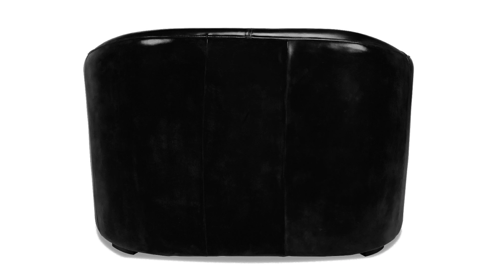 2 seater leather club sofa black 2 seater leather club sofa black