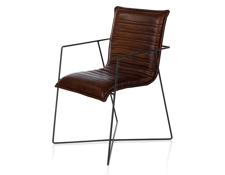 Leather office chair dark brown Leather office chair dark brown