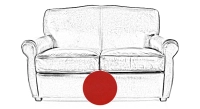 2 seater leather club sofa red 2 seater leather club sofa red