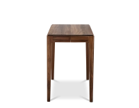 Console extensible en noyer avec 2 allonges teinte naturelle 120x50 cm 120X50 cm Console extensible en noyer avec 2 allonges teinte naturelle 120x50 cm 120X50 cm
