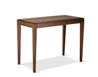 Console extensible en noyer avec 2 allonges teinte naturelle 120x50 cm 120X50 cm Console extensible en noyer avec 2 allonges teinte naturelle 120x50 cm 120X50 cm