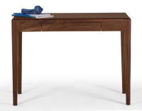 Bureau design en noyer teinte naturelle L100 cm Bureau design en noyer teinte naturelle L100 cm