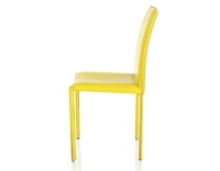 Vintage leather chair yellow Vintage leather chair yellow
