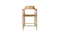 Bar stool H60 cm natural wood stain