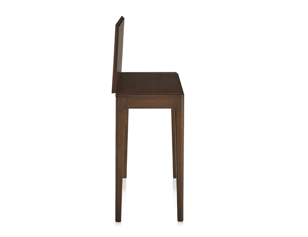 Console pliante en chêne teinte marron foncé 120x40 cm Console pliante en chêne teinte marron foncé 120x40 cm