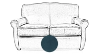 2 seater leather club sofa blue 2 seater leather club sofa blue