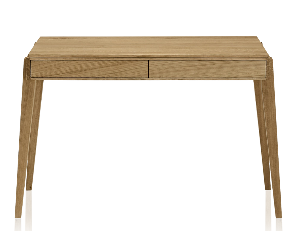 Bureau scandinave en chêne teinte naturelle L120 cm Bureau scandinave en chêne teinte naturelle L120 cm
