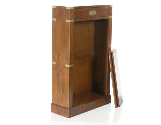 Small marine shelf cherry-stained wood L60xH100 cm