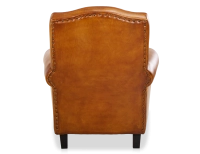 Fauteuil club cuir cognac Fauteuil club cuir cognac