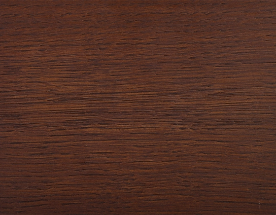 Bureau design en chêne teinte marron foncé l100 cm