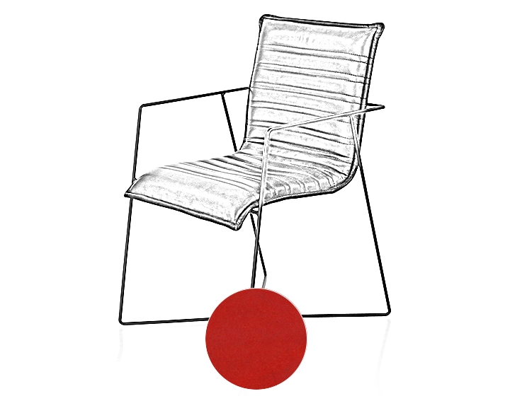 Fauteuil de bureau cuir rouge Fauteuil de bureau cuir rouge