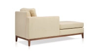 Méridienne gauche tissu crème Méridienne gauche tissu crème