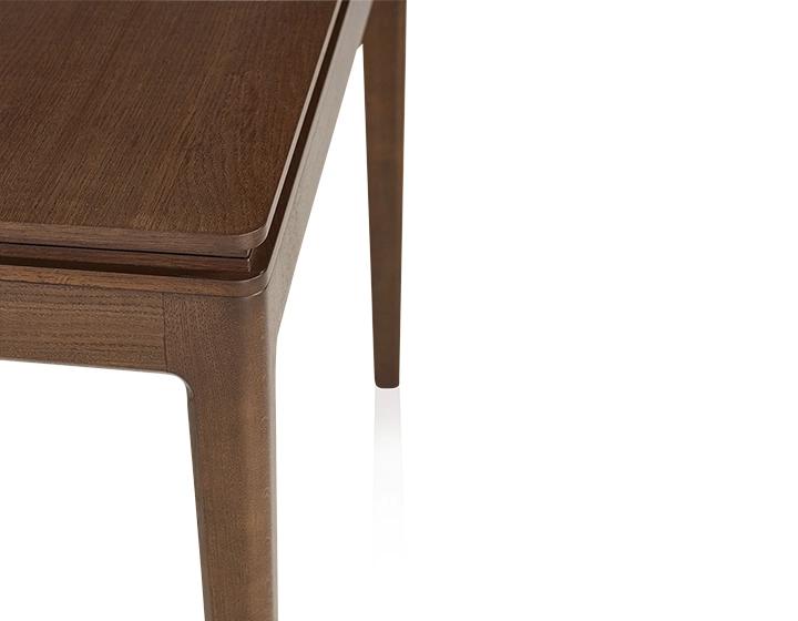 Console pliante en chêne teinte marron foncé 120x40 cm Console pliante en chêne teinte marron foncé 120x40 cm