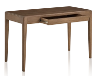 Bureau design en chêne teinte noyer L120 cm Bureau design en chêne teinte noyer L120 cm