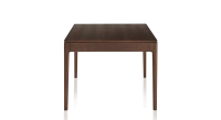 8 person oak dining table dark brown tint wooden top 210x90 cm 8 person oak dining table dark brown tint wooden top 210x90 cm