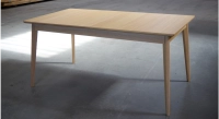 Table extensible en chêne 8 à 10 personnes avec plateau et allonges bois teinte naturelle 160x90 cm Table extensible en chêne 8 à 10 personnes avec plateau et allonges bois teinte naturelle 160x90 cm