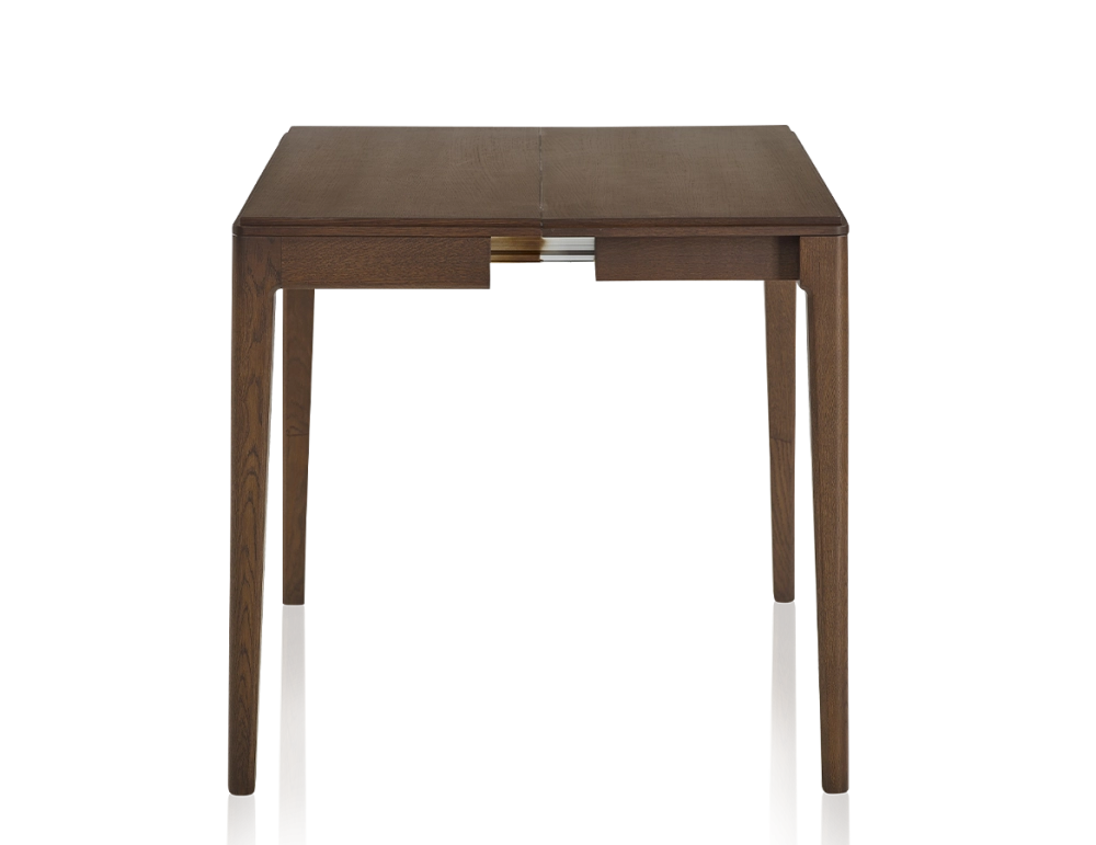 Console pliante en chêne teinte marron foncé 100x40 cm Console pliante en chêne teinte marron foncé 100x40 cm