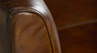2 seater leather club sofa vintage brown 2 seater leather club sofa vintage brown