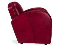 Fauteuil club cuir rouge carmin Fauteuil club cuir rouge carmin