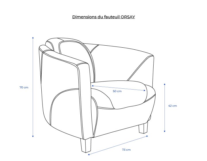 Leather club armchair carmine red