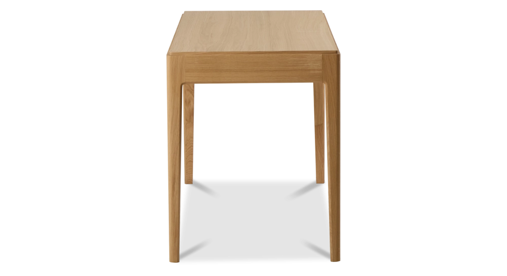 Bureau design en chêne teinte naturelle L80 cm Bureau design en chêne teinte naturelle L80 cm