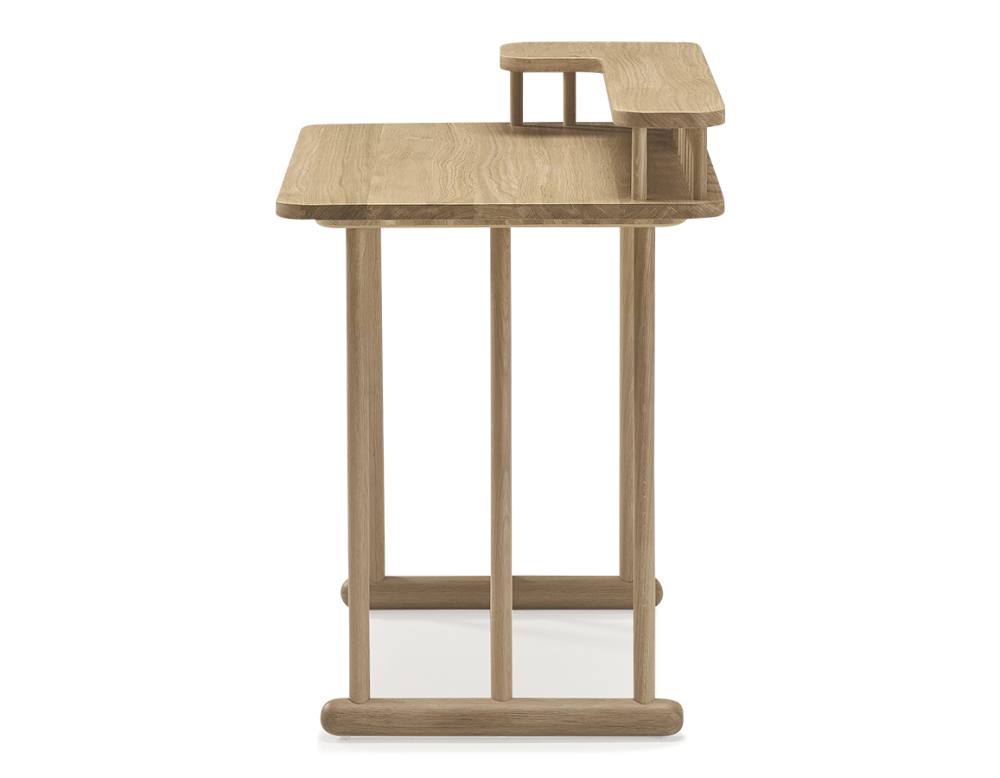 Bureau design en chêne teinte naturelle L80 cm Bureau design en chêne teinte naturelle L80 cm