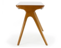 Bureau scandinave grand modèle bois teinte merisier L115 cm Bureau scandinave grand modèle bois teinte merisier L115 cm