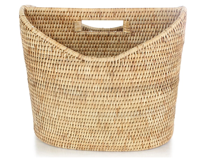 Natural rattan magazine rack Natural rattan magazine rack