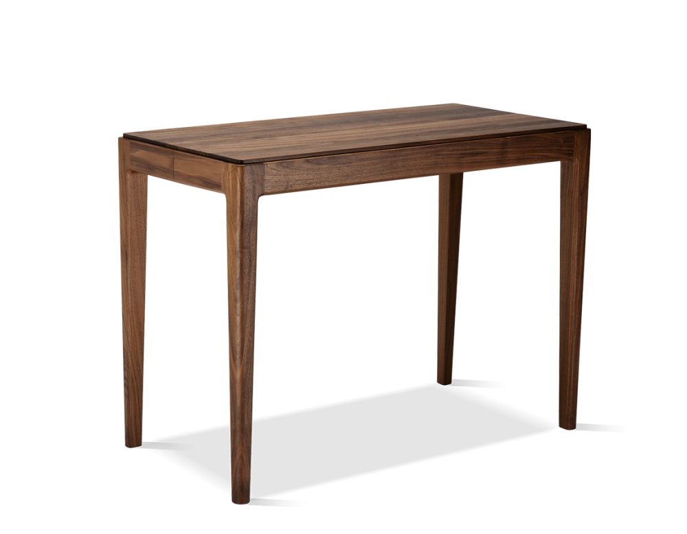 Console extensible en noyer avec 2 allonges teinte naturelle 120x50 cm 120X50 cm Console extensible en noyer avec 2 allonges teinte naturelle 120x50 cm 120X50 cm