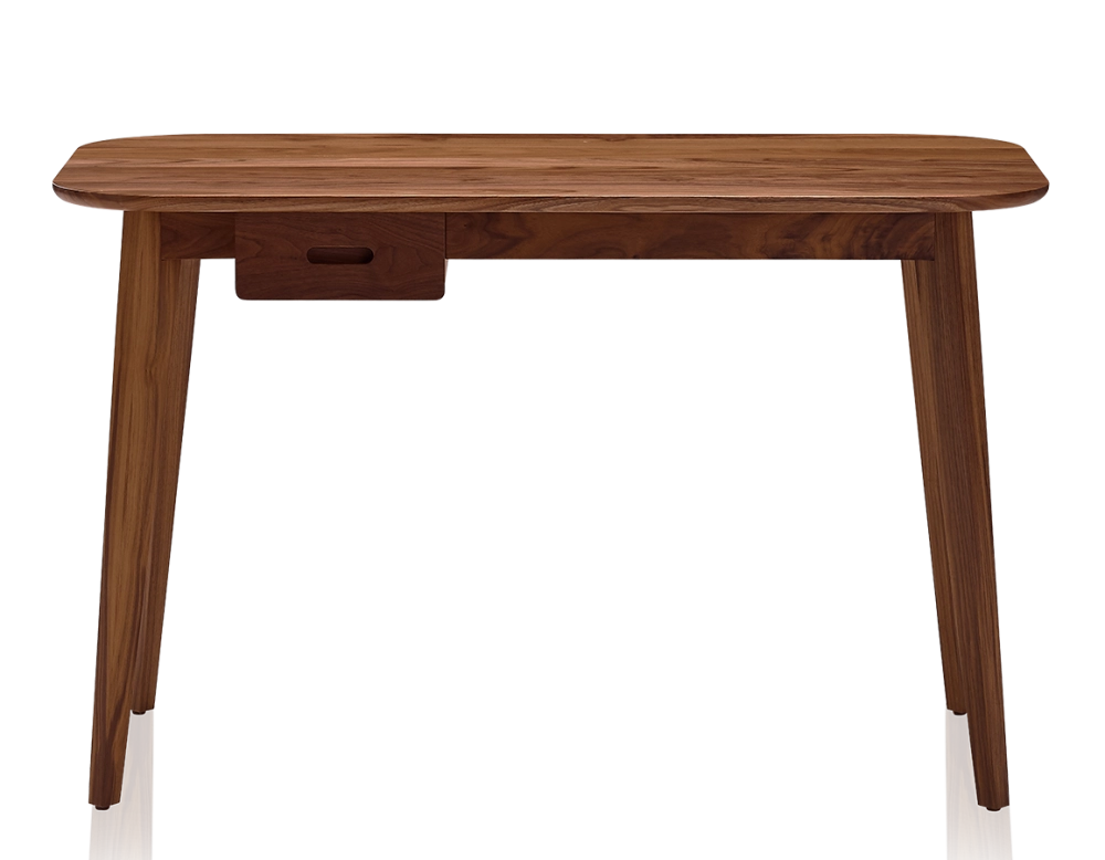 Scandinavian walnut desk natural tint L120 cm Scandinavian walnut desk natural tint L120 cm