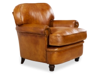 Fauteuil club cuir cognac Fauteuil club cuir cognac