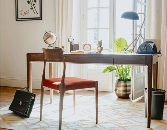 Corbeille a papier noire