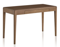 Bureau design en chêne teinte noyer L120 cm Bureau design en chêne teinte noyer L120 cm