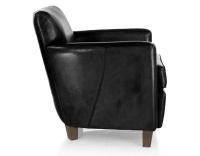 Fauteuil club cuir noir Fauteuil club cuir noir