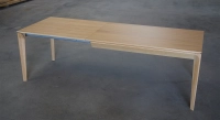 Table extensible 6 à 10 personnes en chêne allonges bois bois teinte naturelle 140x90 cm Table extensible 6 à 10 personnes en chêne allonges bois bois teinte naturelle 140x90 cm