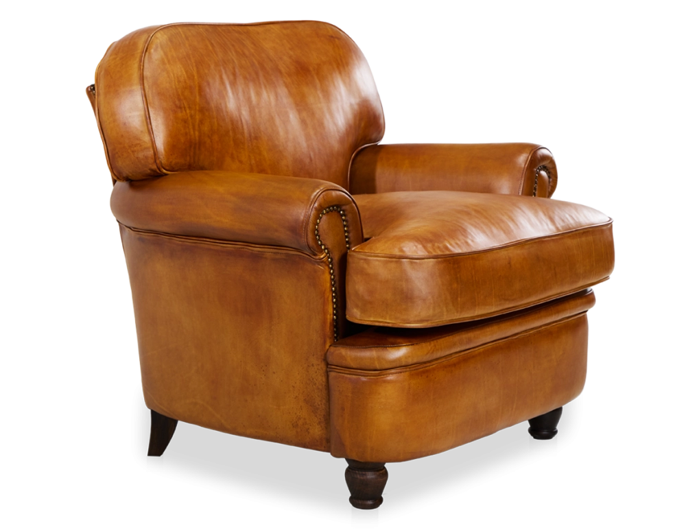 Fauteuil club cuir cognac Fauteuil club cuir cognac