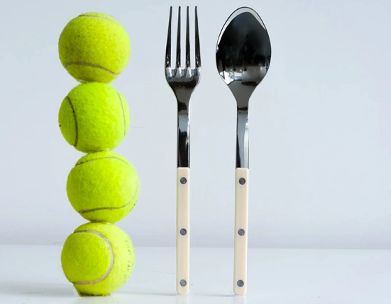 Ivory serving covers