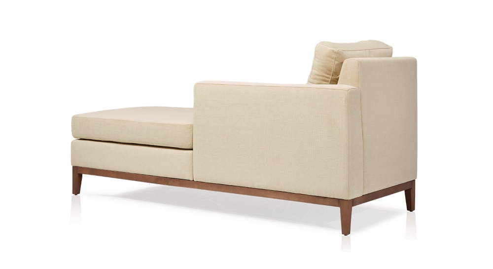 Méridienne droite tissu crème Méridienne droite tissu crème