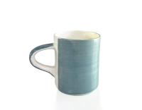 Tasse à café en céramique grise claire unie Tasse à café en céramique grise claire unie