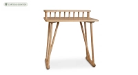 Oak design desk natural tint L80 cm