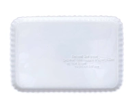 Rectangular tray with GM message Rectangular tray with GM message