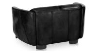 2 seater leather club sofa black 2 seater leather club sofa black